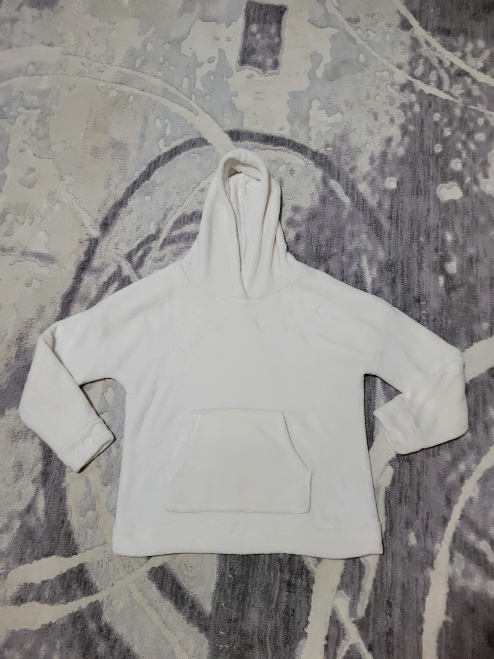Denver Hayes Women's Cream Plush Hoodie Size S
